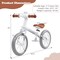 Metal 12 Inch Balance Bike with Adjustable Seat and Rotatable Handlebar